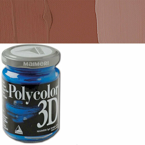 Краска акриловая Maimeri Polycolor 3D Сиена жженая / 140мл