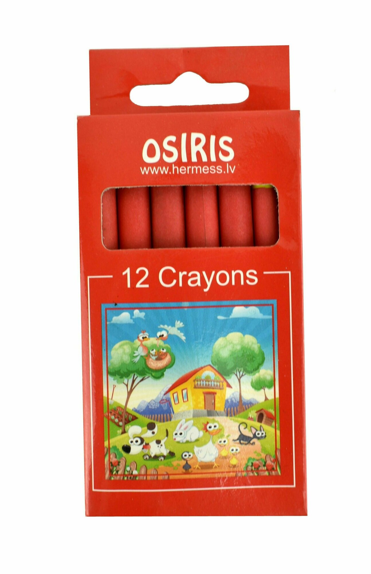 Мелки восковые 12 цв.(4431)