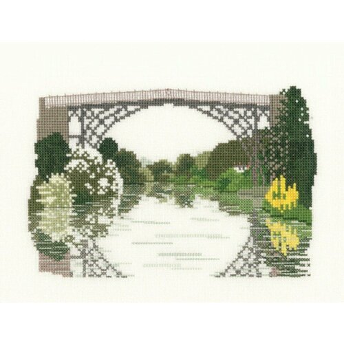 Ironbridge (Железный мост) #IBO12C Heritage Схема для вышивания 20.5 x 14 см Счетный крест