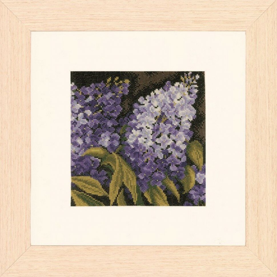 Lilac #PN-0144516 Lanarte Набор для вышивания 18.5 x 18.5 см Счетный крест