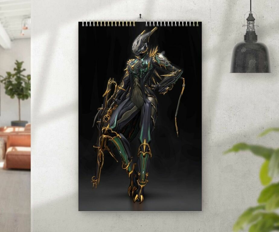 Перекидной календарь Warframe, Варфрейм №18, А4