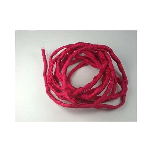 Шелковый шнур GRIFFIN Habotai Cord, 110 см, D=3 мм, розовый