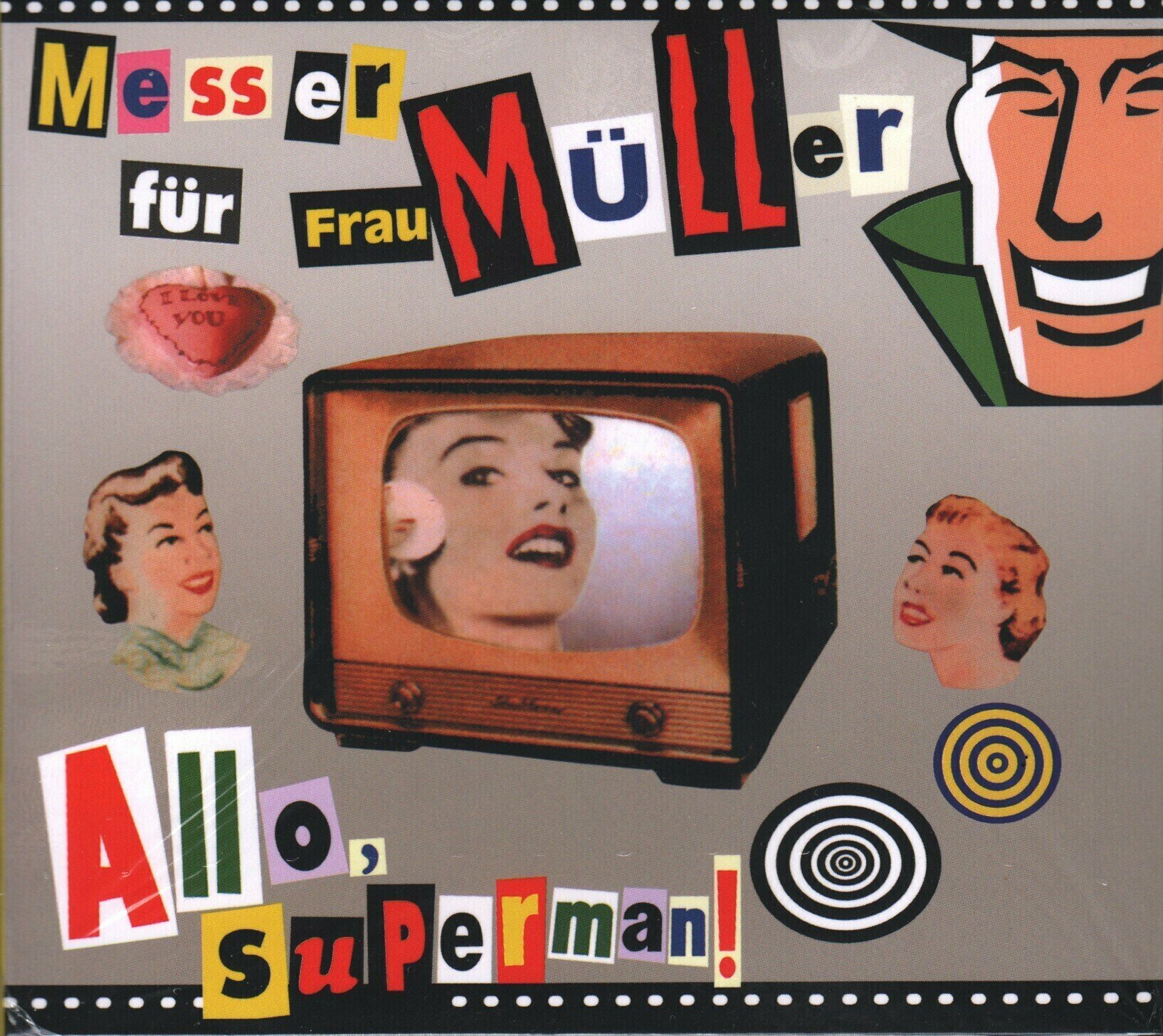 CD Messer Fur Frau Muller / Нож Для Фрау Мюллер - "Allo, Superman!" (1999/2022) Expanded Edition