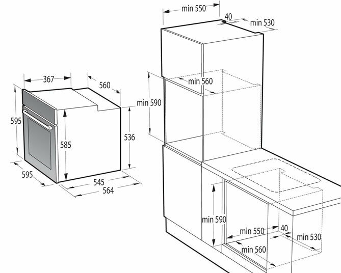 Электрический духовой шкаф Gorenje BOS6737E20FBG - фотография № 11