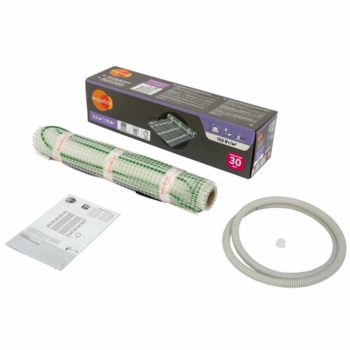 Нагревательный мат для теплого пола Equation 0.5 м2 75 Вт