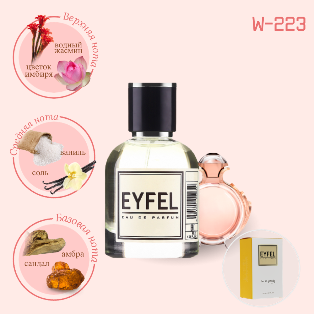 Парфюмерная вода Eyfel W-223 (PACO RABANNE / OLYMPEA) 100мл.