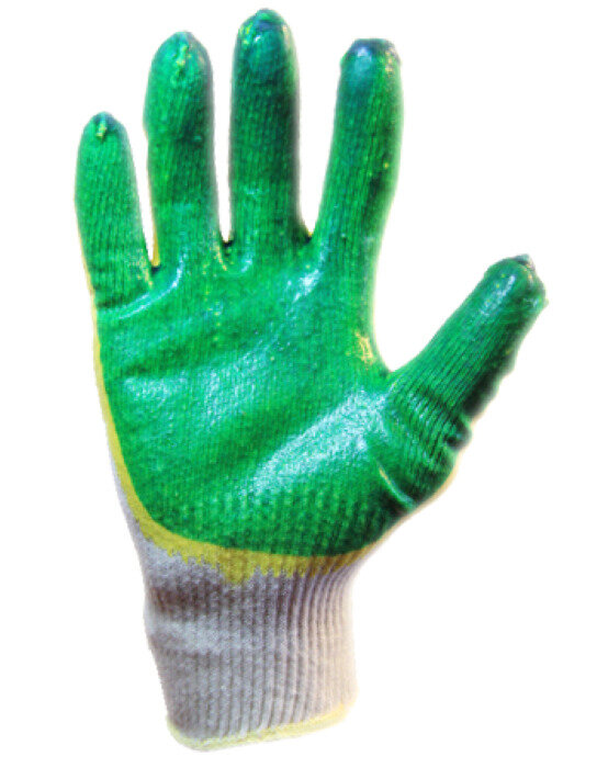 фото Перчатки с двойным латексным покрытием ладонной части СВС