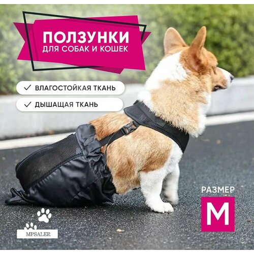 Ползунки, ходунки для собак и кошек, сумка конверт, размер M