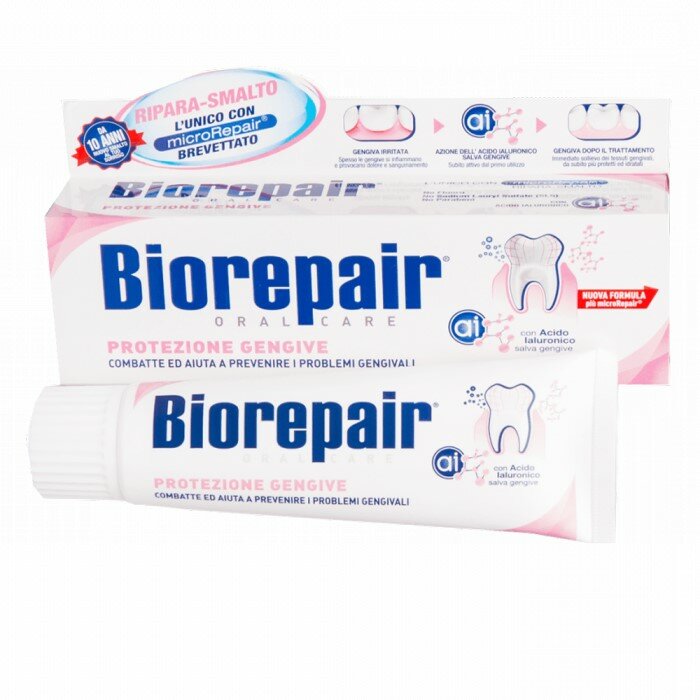Biorepair Gum Protection Зубная паста для защиты десен 75 мл (Biorepair, ) - фото №14