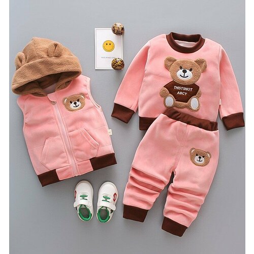 Комплект одежды  , размер 34, розовый