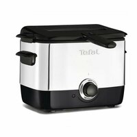 Tefal Фритюрница Tefal FF 220015, 1000 Вт, 1 л, до 190°C, серебристо-чёрная