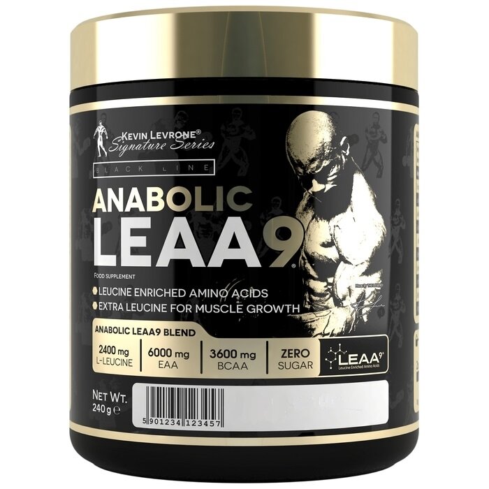 Анаболик LEVRONE Anabolic BCAA LEAA9 240 г Цитрус и Персик