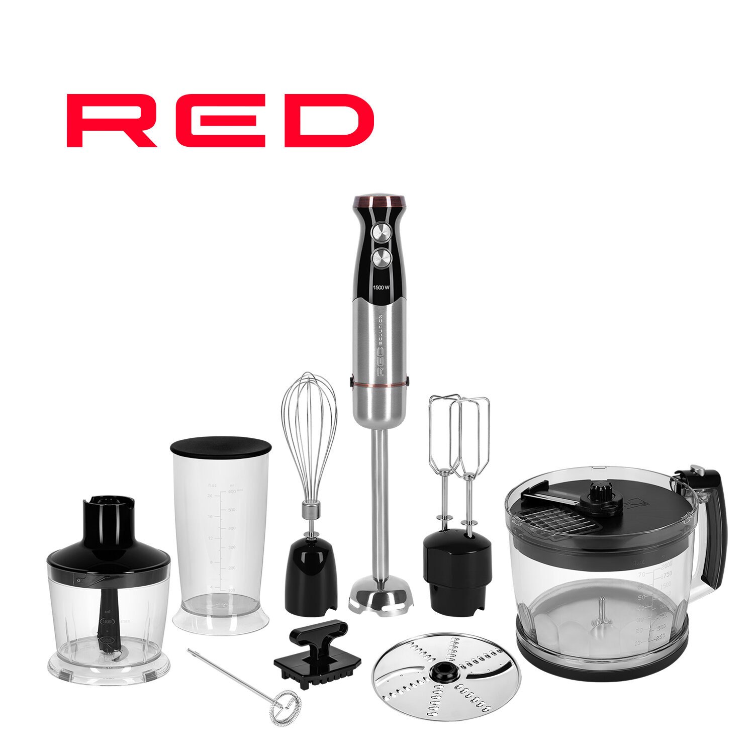 фото Блендер RED SOLUTION RHB-CB2986, Хром / бронза