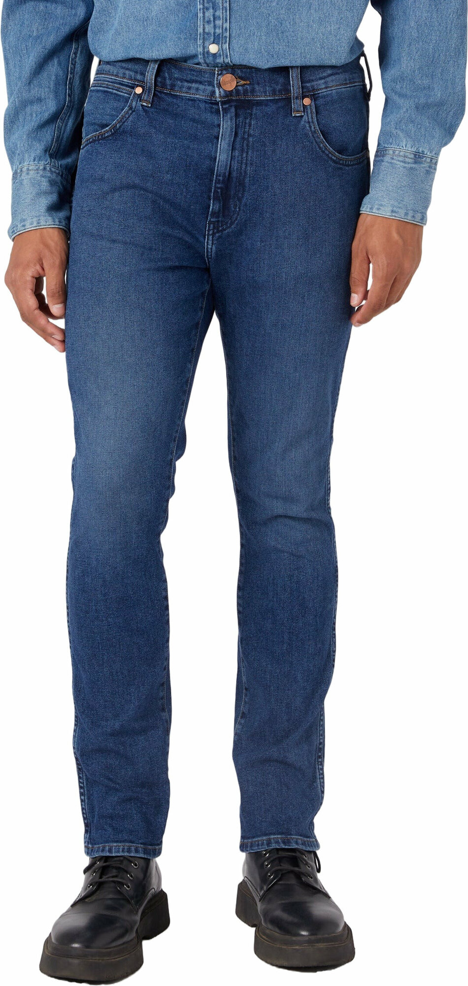 Джинсы Wrangler синий 