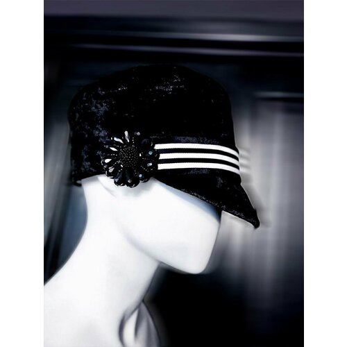 фото Кепка valiosa кепка, демисезон/зима, подкладка, размер 54/57, черный