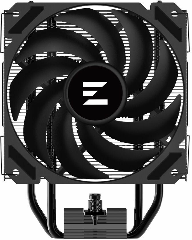 Кулер для процессора ZALMAN CNPS9X PERFORMA BLACK, 120mm FAN, 4 HEAT PIPES, 4-PIN PWM, 700-1800 RPM, 28DBA MAX, HYDRO BEARING, FULL SOCKET SUPPORT (CNPS9X PERFORMA BLACK) - фото №6