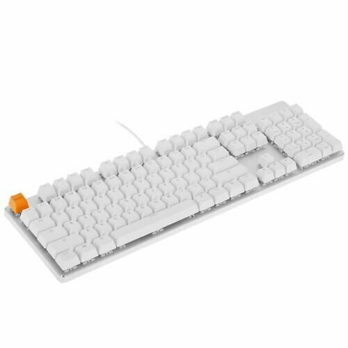 Клавиатура проводная Glorious GMMK GLO-GMMK-FS-BRN-W механическая Gateron Brown клавиш - 104 USB белая 1504900₽