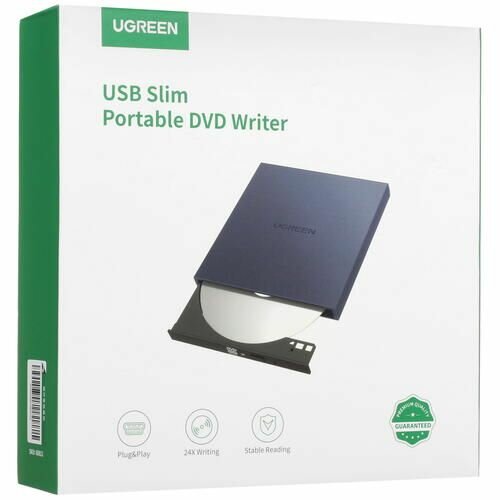 Привод внеш. DVD-RW Ugreen 40576 — фото 7
