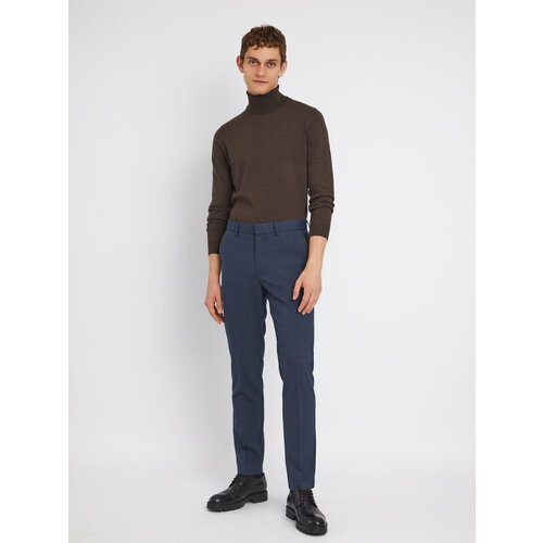 фото Брюки zolla, размер 38, голубой