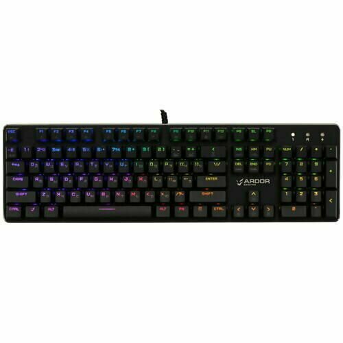 Клавиатура проводная ARDOR GAMING Blade Optical оптомеханическая Kailh Optical Red клавиш - 104 USB черная 9777₽
