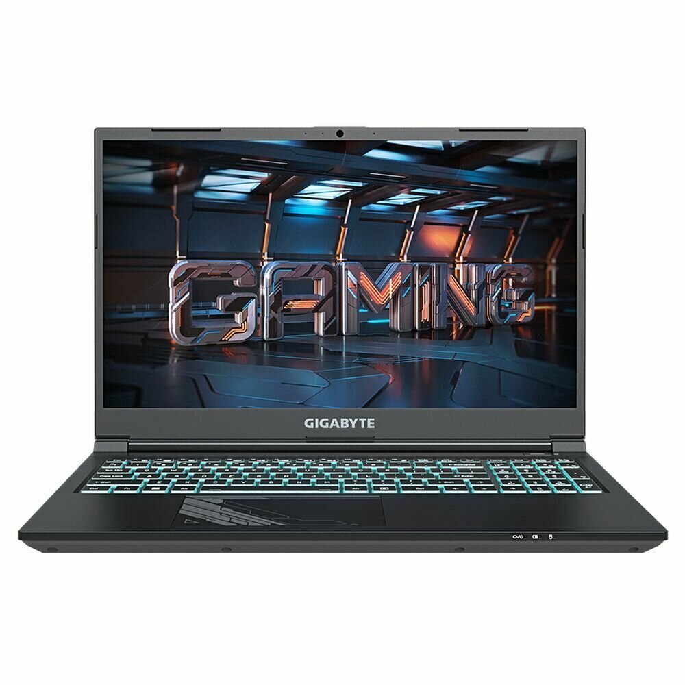 Ноутбук GIGABYTE G5 MF, 15.6" IPS, Core i5-12500H, 16Гб, 512Гб SSD, RTX 4050 6Гб, Windows 11 Home, black (MF-E2KZ313SH)