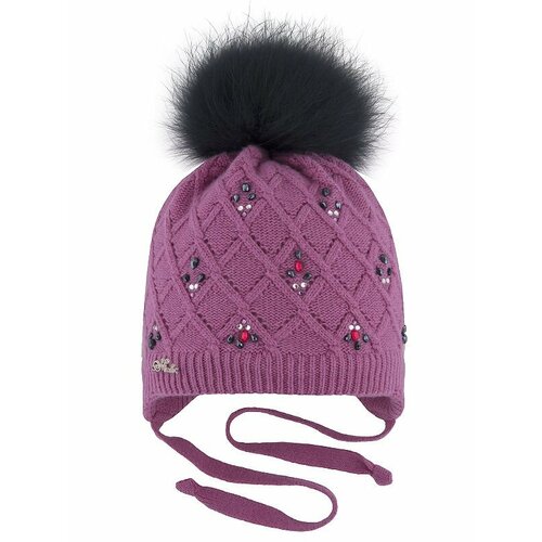 фото Шапка mialt, размер 50-52, фуксия