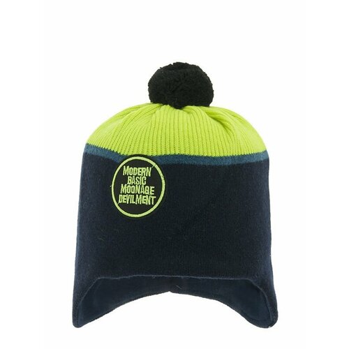 фото Шапка mialt, размер 52-54, синий