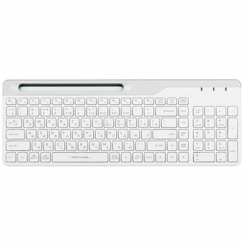 Клавиатура A4Tech Fstyler FBK25 белый беспроводная BT/Radio slim Multimedia — фото 11
