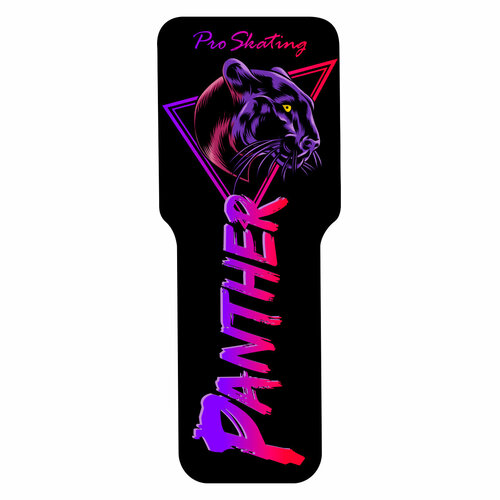 фото Спиннер с рисунком proskating для отработки вращений по фигурному катанию "back-panther" pro skating