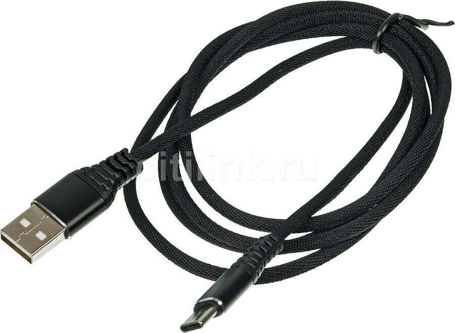 Кабель DIGMA USB (m)-USB Type-C (m), 1.2 м, черный - фото №15