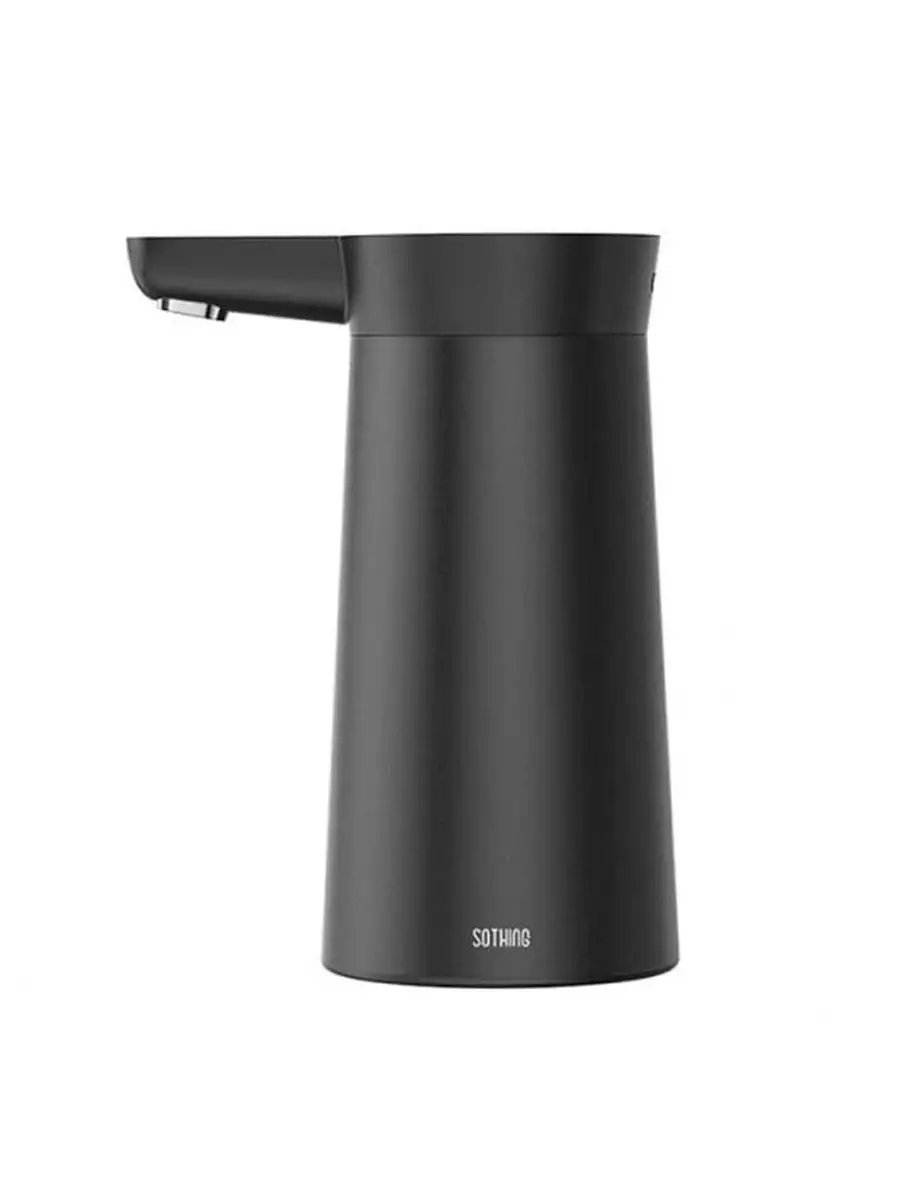 Автоматическая помпа для воды Xiaomi Mijia Sothing Water Pump Wireless, черная - фотография № 3