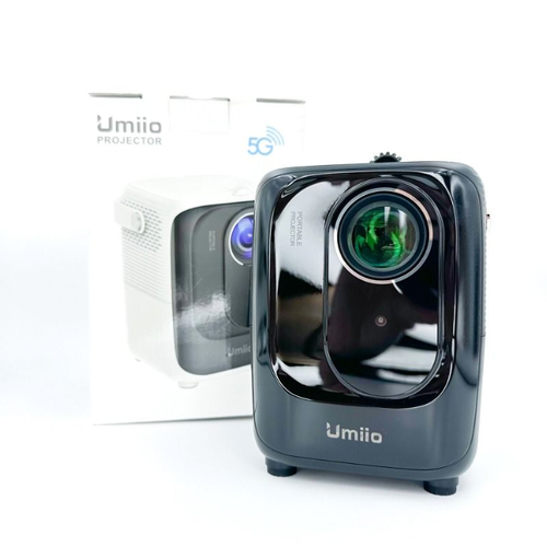 Проектор Umiio Pro 5G, Портативный, FullHD, Черный