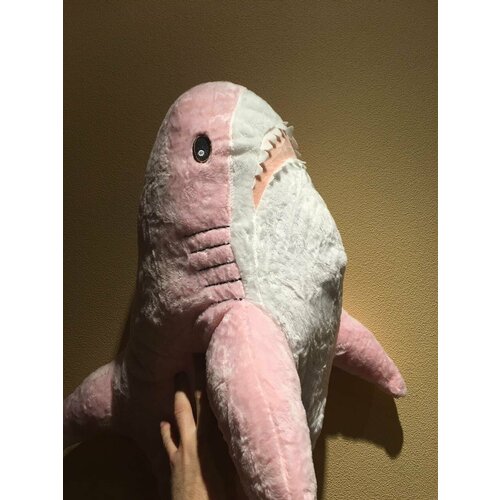 Мягкая плюшевая игрушка Розовая Акула 150 см