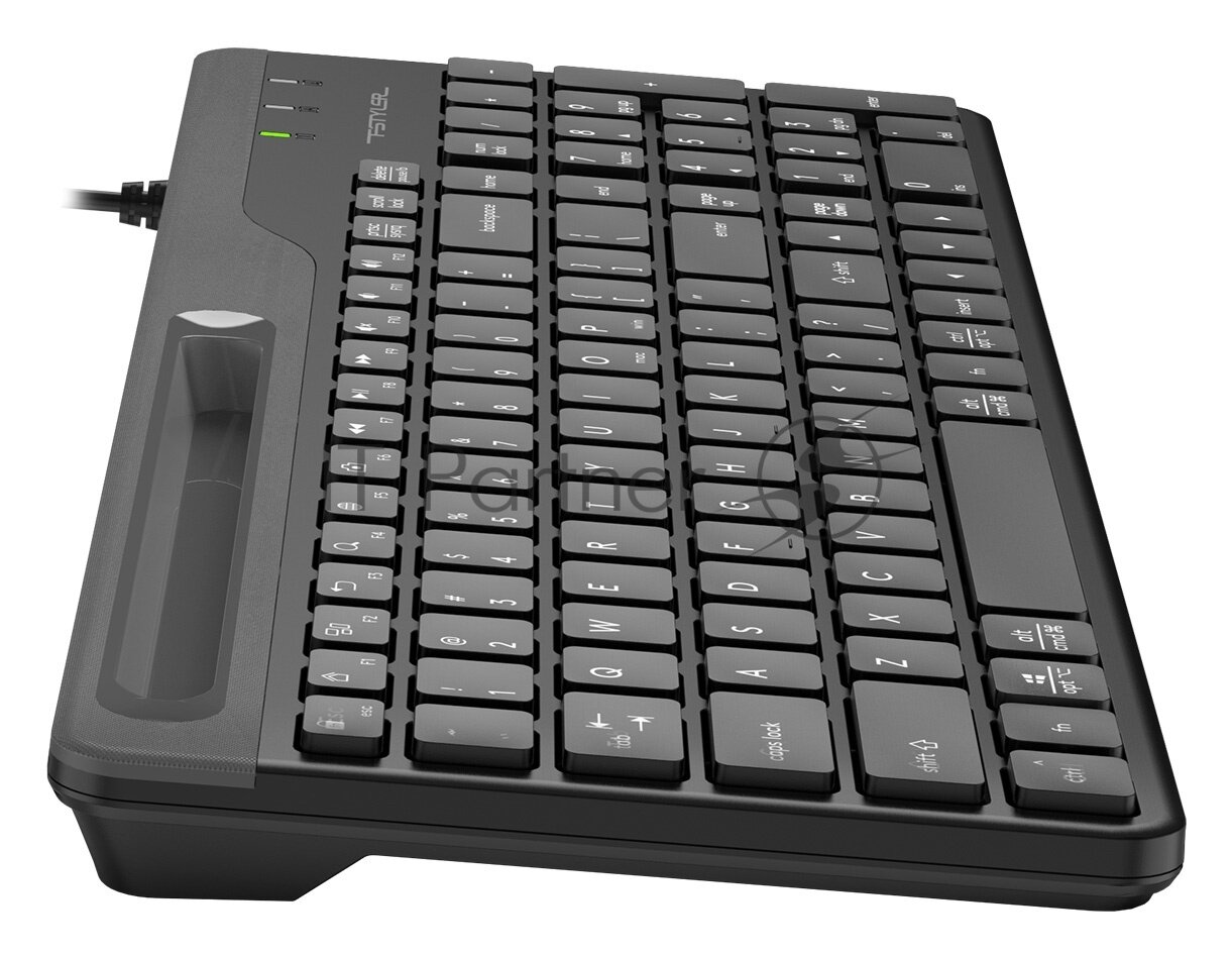 Клавиатура A4TECH Fstyler FK25, USB, черный серый [fk25 black] - фото №12