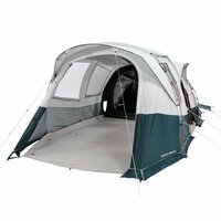 Палатка с дугами для кемпинга 6-местная 3-комнатная Quechua Arpenaz 6.3 Fresh&Black