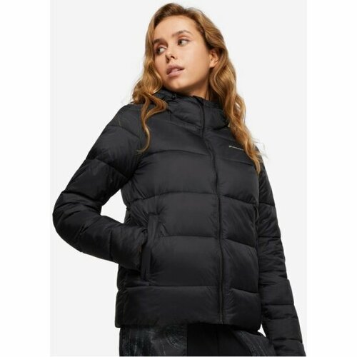 Куртка Demix, размер 44, черный куртка demix куртка утепленная demix casual mid long padded 122890 99 размер l черный