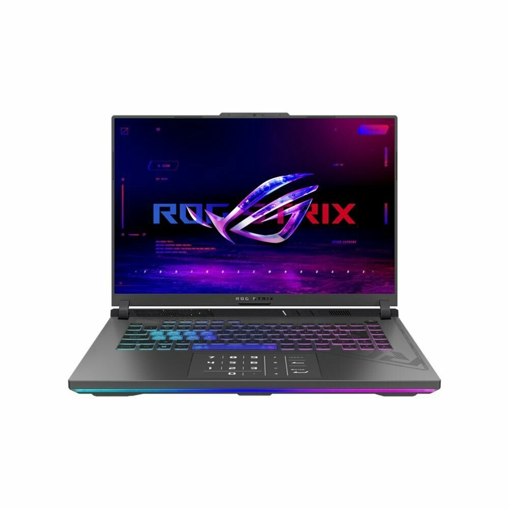 Игровой ноутбук ASUS ROG Strix G16 G614JV-N4193, 16" (2560x1600) IPS 240Гц/Intel Core i5-13450HX/16ГБ LPDDR5/1ТБ SSD/GeForce RTX 4060 8ГБ/Без ОС, серый (90NR0C61-M00CU0)