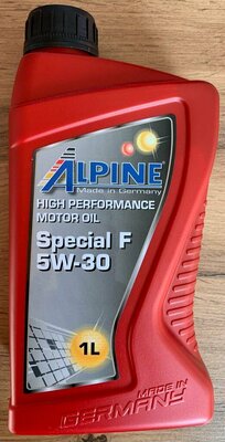 Моторное масло ALPINE Special F 5W-30, 1L