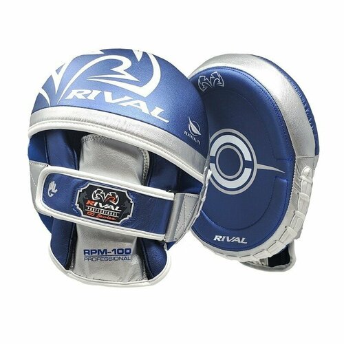 Лапы боксерские RIVAL RPM100 PROFESSIONAL PUNCH MITTS, синие