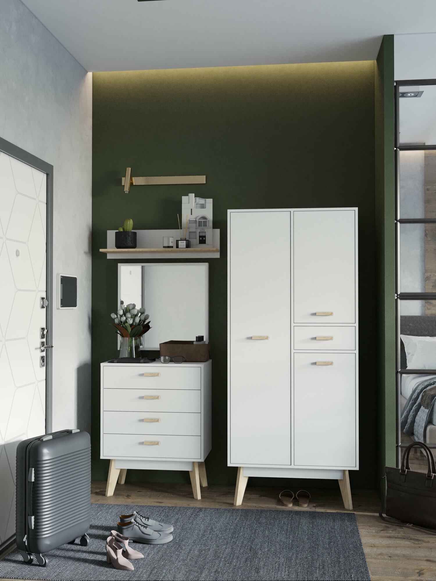 фото Прихожая, Комплект мебели для прихожей, набор мебели Радиорама