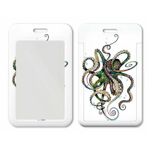 Кредитница  KART74, белый, коричневый