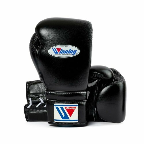 Перчатки боксерские WINNING BOXING GLOVES MS-600, 16 унций, черные