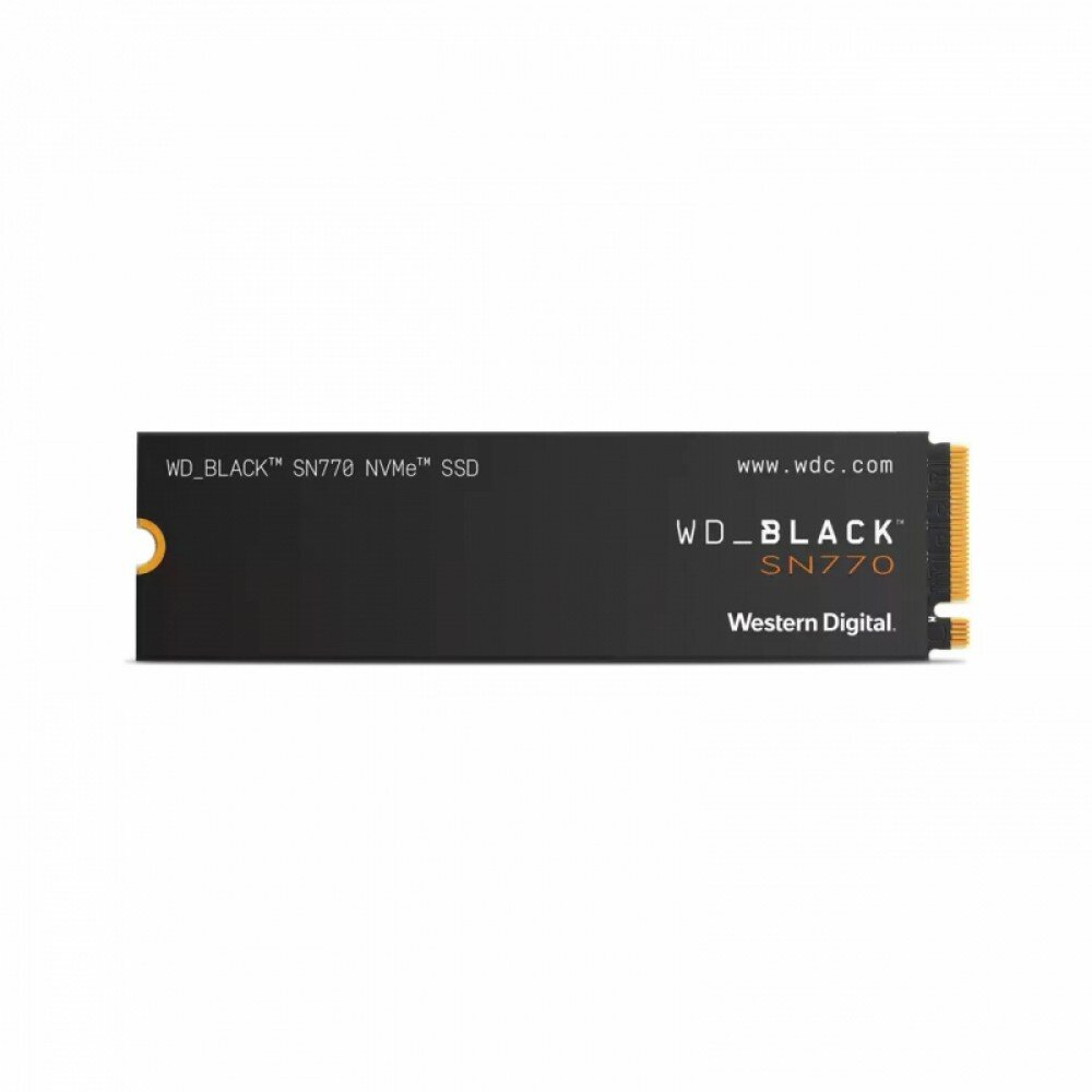 Твердотельный накопитель Western Digital WD Black SN770 500 ГБ M2 WDS500G3X0E