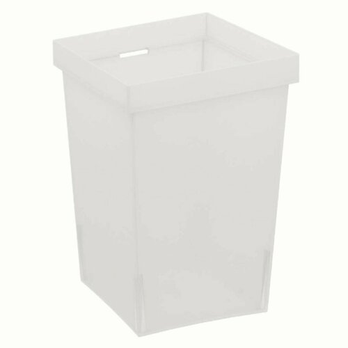 Контейнер для хранения 10x10x14.7 см пластик белый
