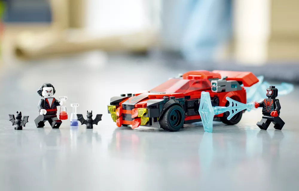 Конструктор LEGO Super Heroes: Майлс Моралес против Морбиуса - фото №15
