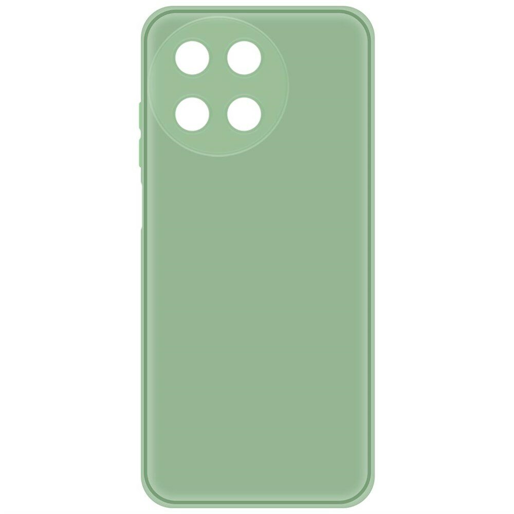 Чехол-накладка Krutoff Silicone Case для Realme 11 4G зелёный
