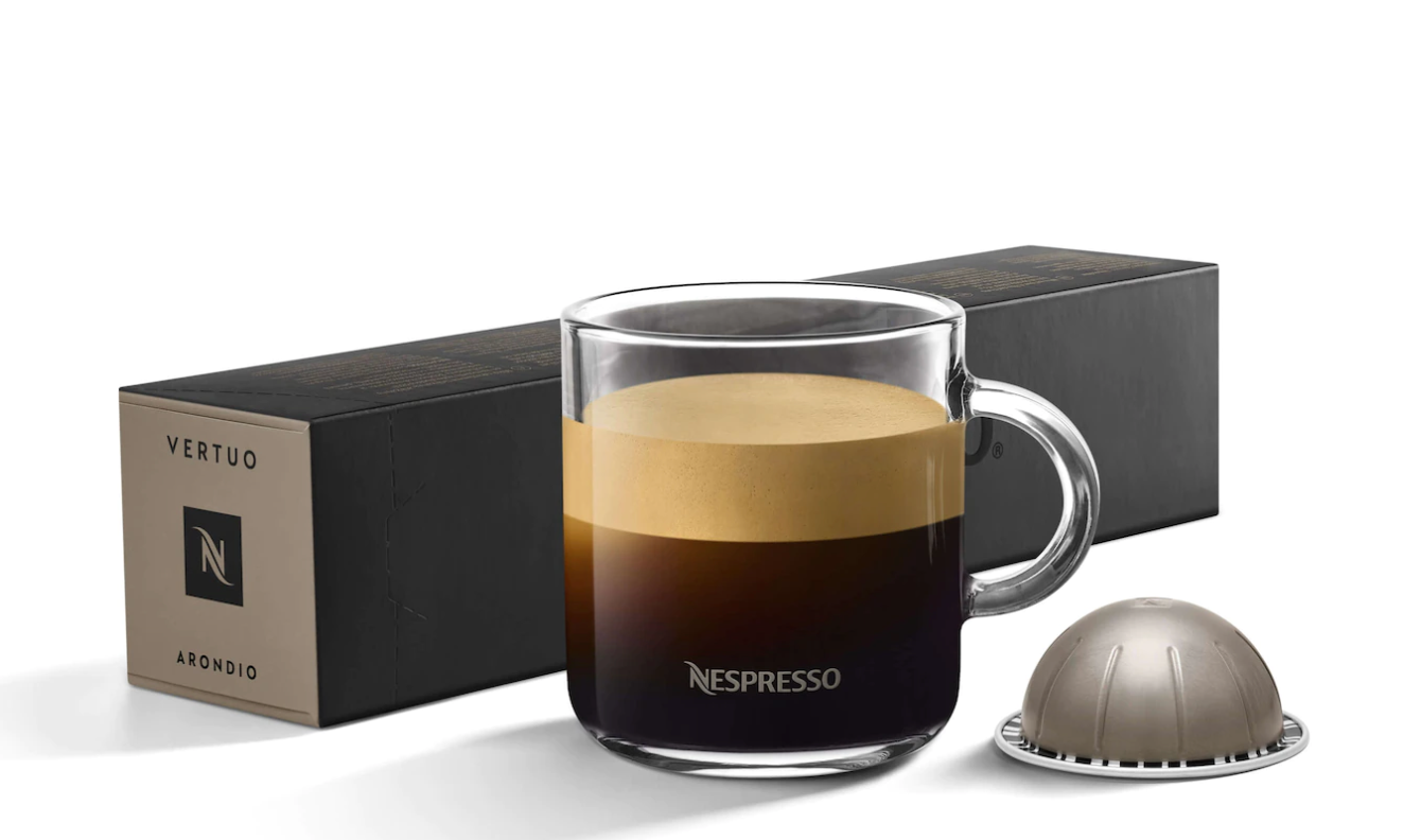 Кофе в капсулах Nespresso VERTUO Arondio, 10 кап, 150мл