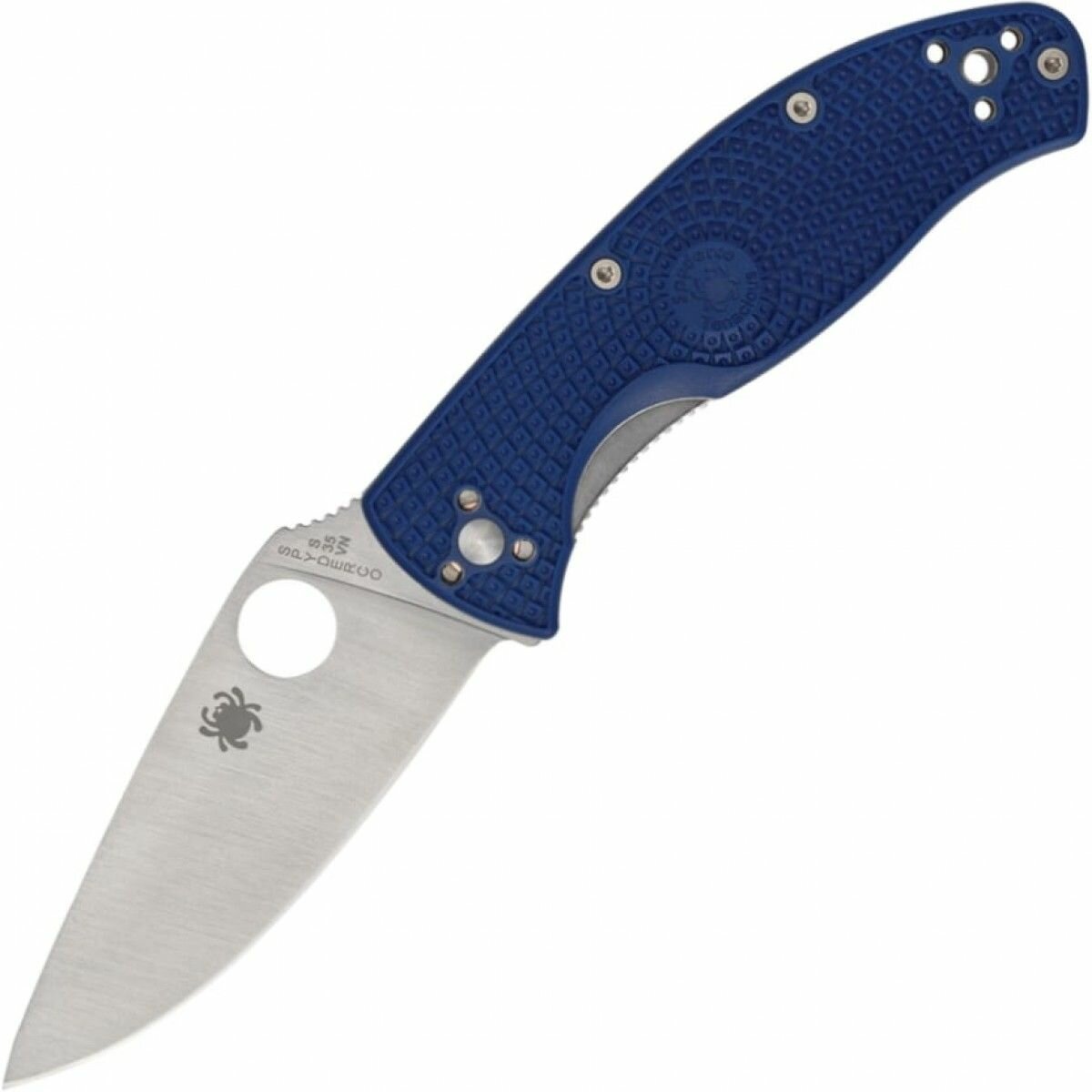 Нож складной Spyderco Tenacious, S35VN Blade, Blue FRN Handle