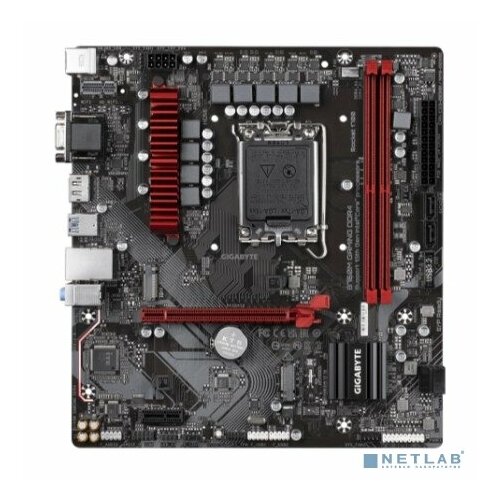 Gigabyte Материнская плата Gigabyte B760M GAMING DDR4 Soc-1700 Intel B760 2xDDR4 mATX AC97 8ch71 25Gg RAIDVGAHDMIDP 1545000₽