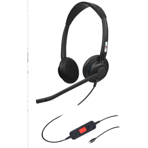 Гарнитура Voicexpert VXH-750DM-C (USB-C, MS Teams)